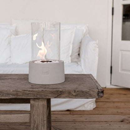 Leeff Stonefire Bio-ethanol Tafelhaard Wit