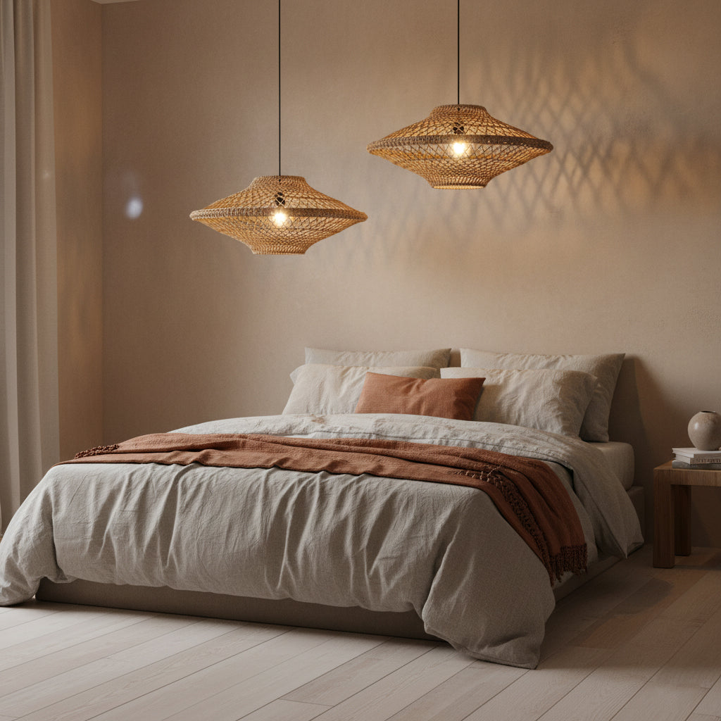 Hanglamp Corda Touw Naturel Large Ø80cm Raw Materials