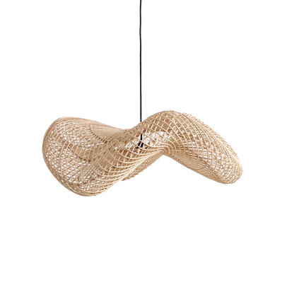 Hanglamp Wave Natural Large Raw Materials