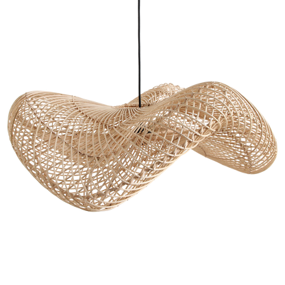 Hanglamp Wave Natural Large Raw Materials
