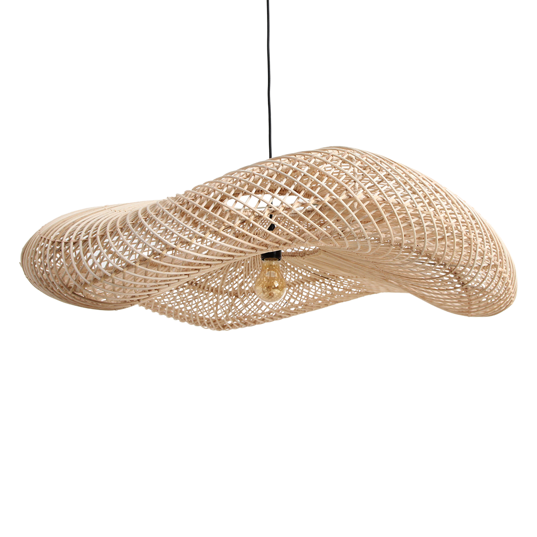 Hanglamp Wave Natural XL Raw Materials