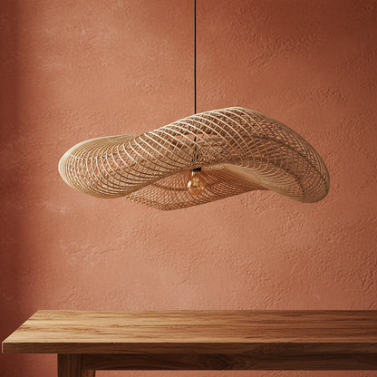 Hanglamp Wave Natural XL Raw Materials