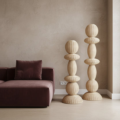 Tao rotan vloerlamp - 175 cm Raw Materials