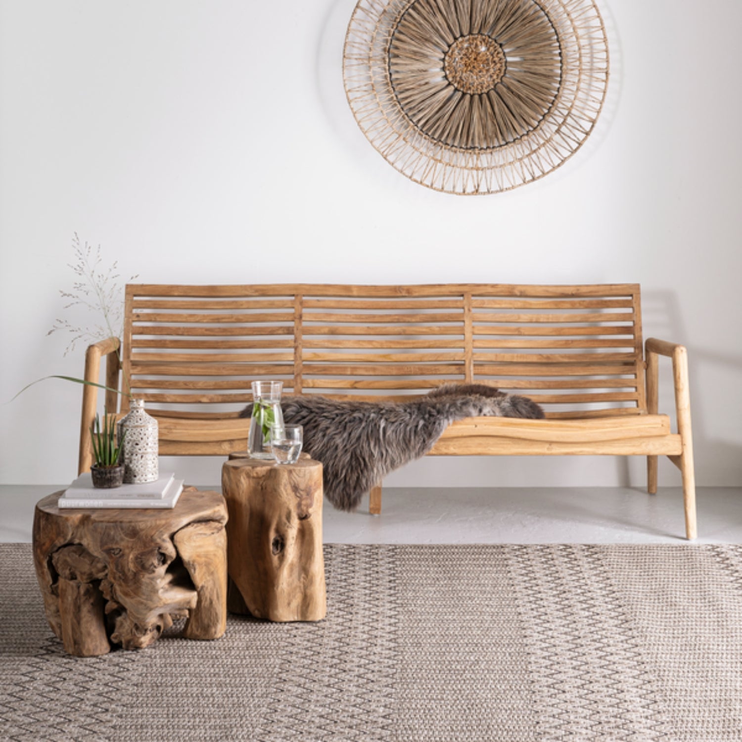 MUST Living Vloerkleed Casa Rechthoekig 200x290cm