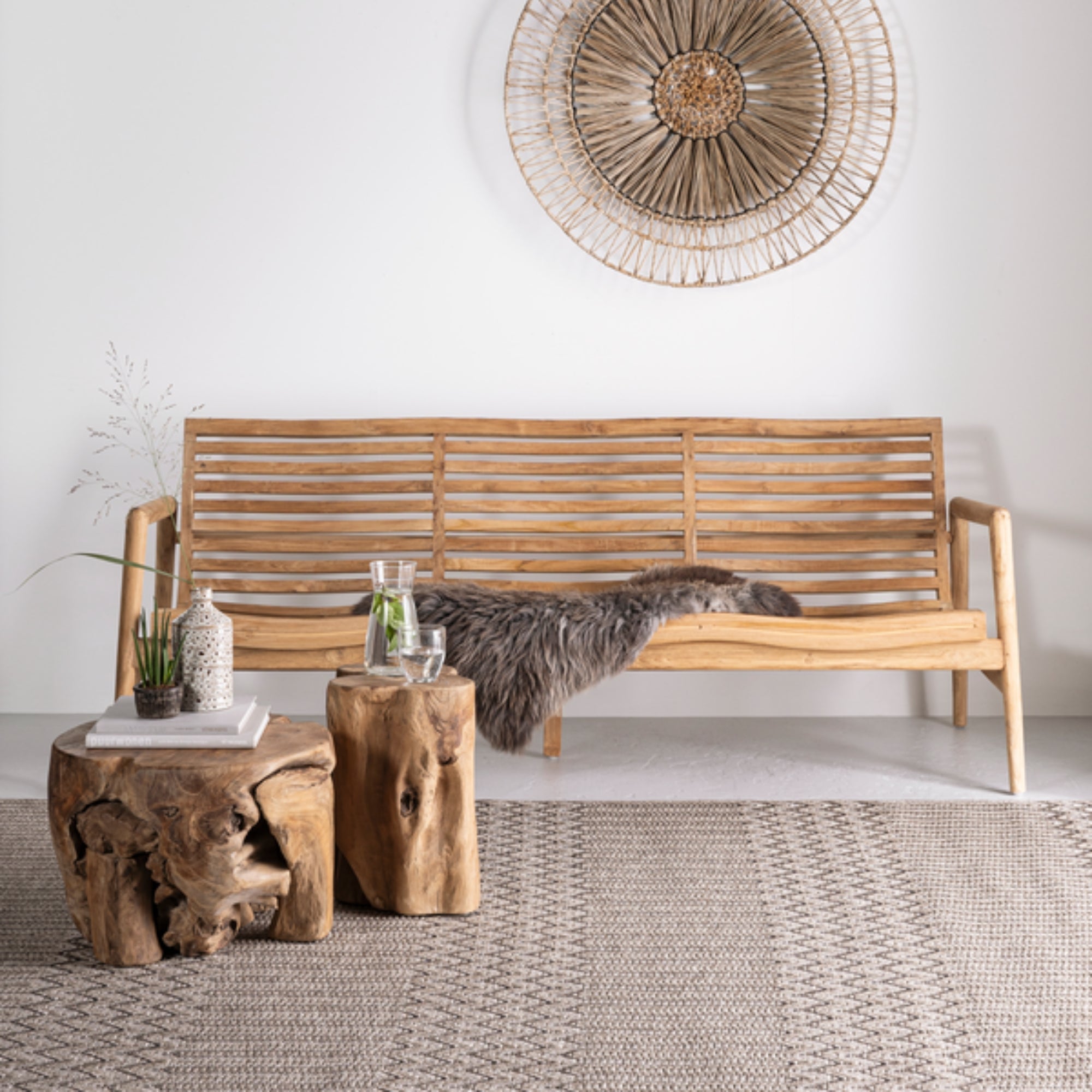 MUST Living Vloerkleed Casa Rechthoekig 200x290cm