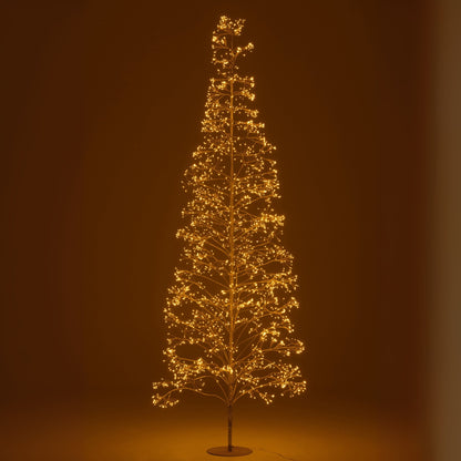 Kerstboom 3000 Led Metaal Goudkleurig Large H300cm J-Line