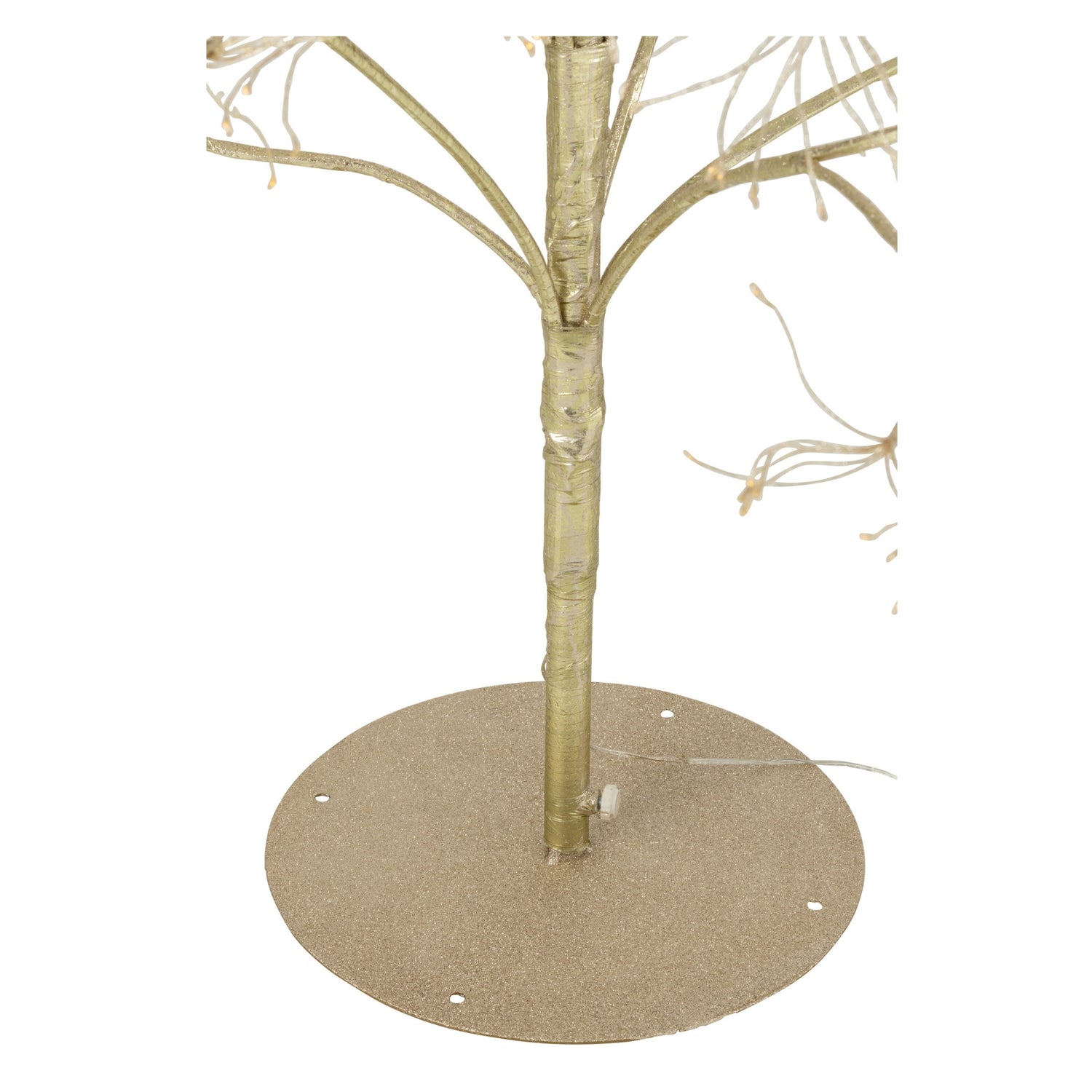 Kerstboom 3000 Led Metaal Goudkleurig Large H300cm J-Line