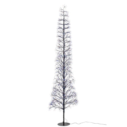 Kerstboom Led Multicolor Lichten Ijzer Zwart Extra Large H240cm J-Line