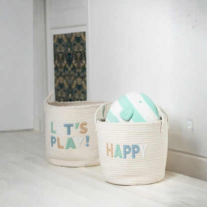 Set Van 3 Mand Kinderen Katoen Wit/Lichtblauw J-Line