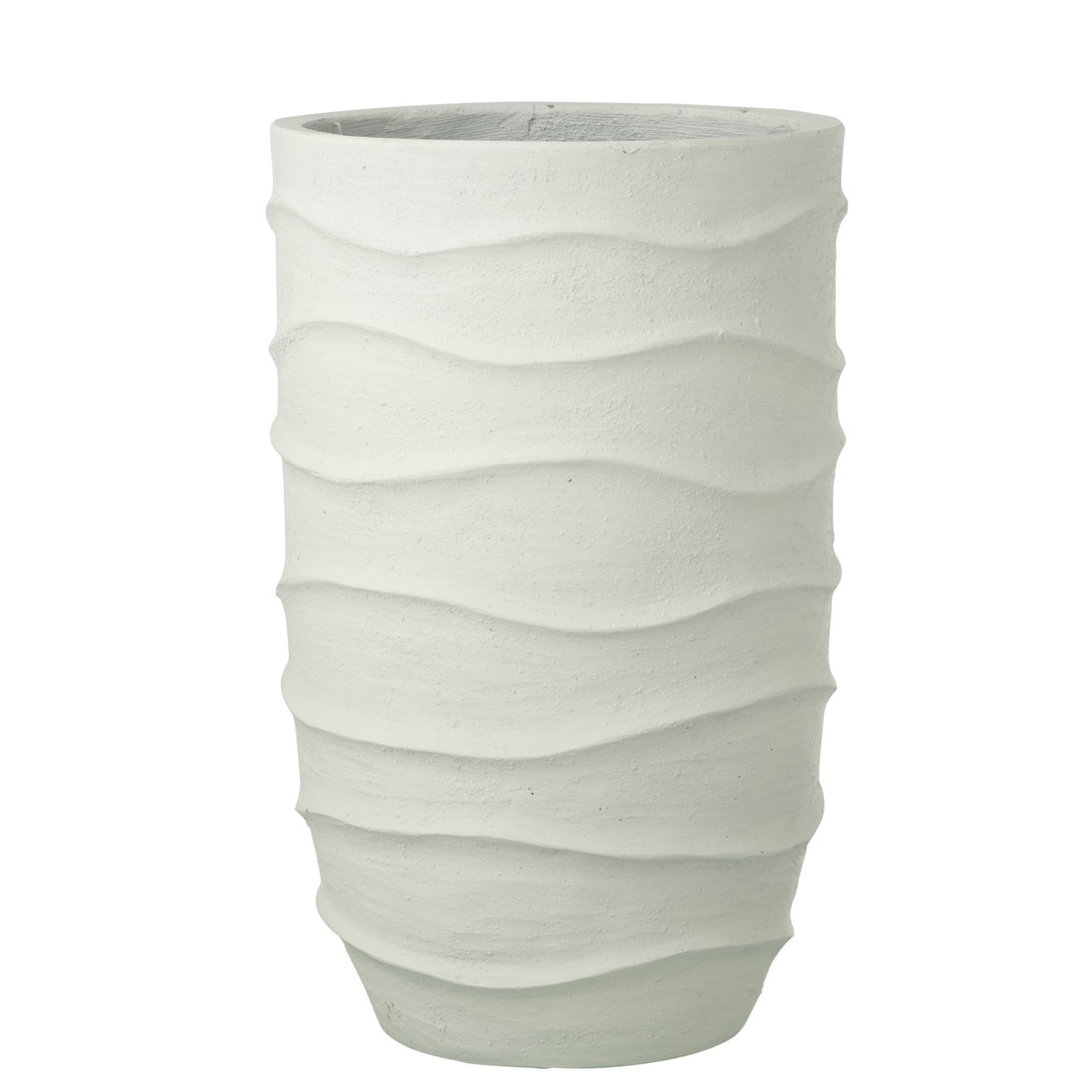 Bloempot Golf + Buiten Zand Wit Extra Large J-Line