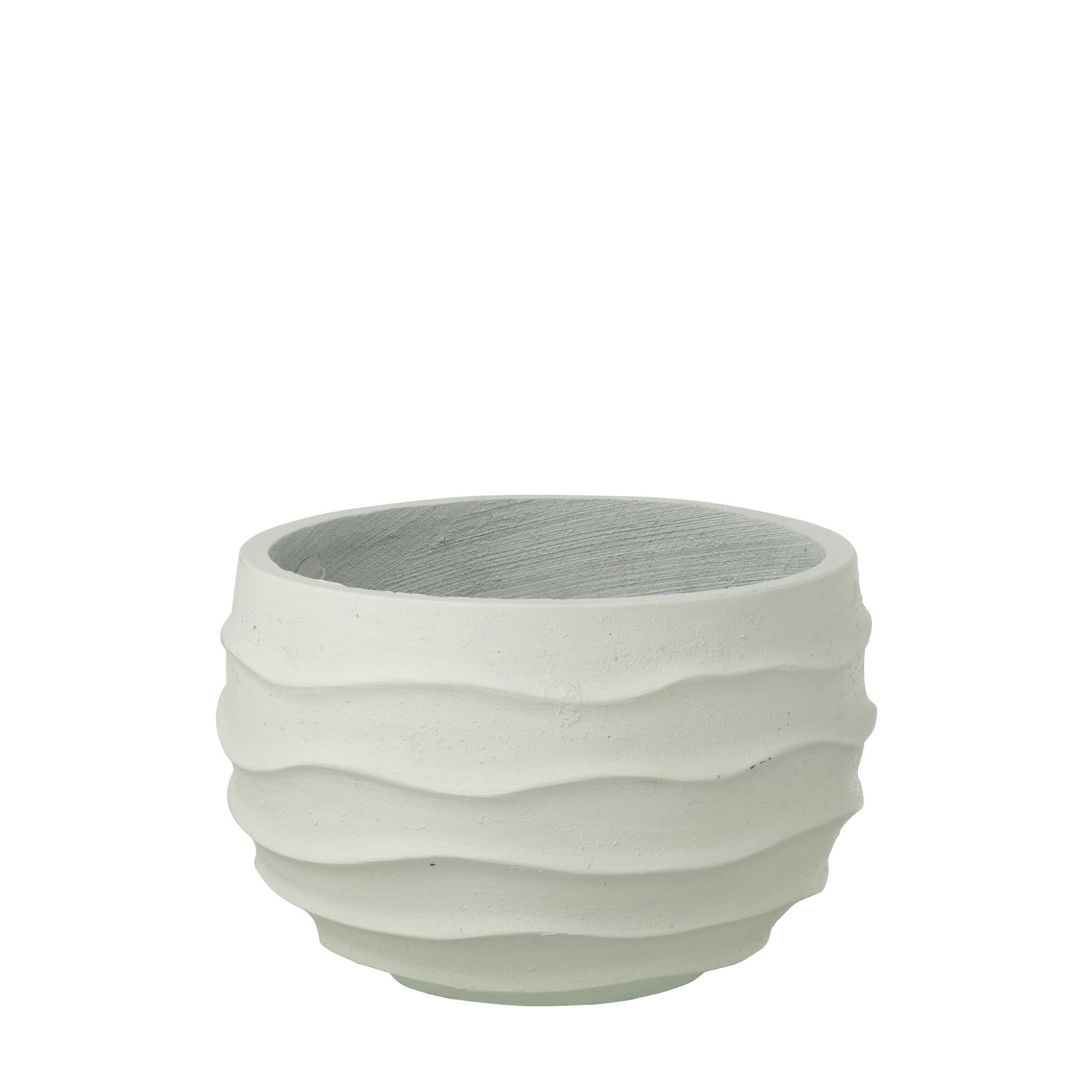 Bloempot Golf + Buiten Zand Wit Small J-Line