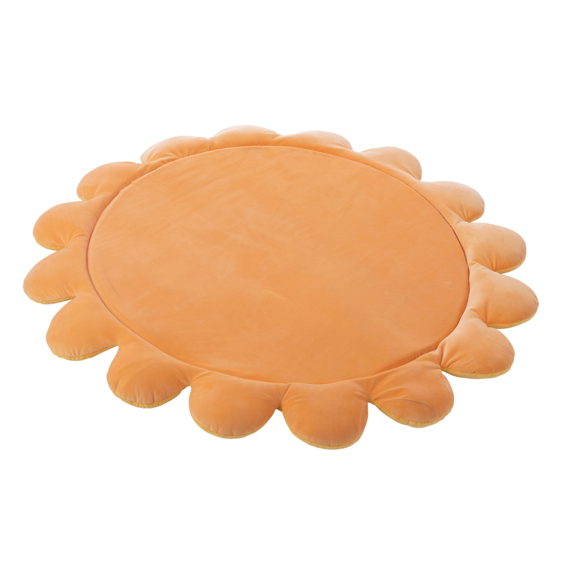 Speelmat Bloem Polyester Oranje/Geel J-Line