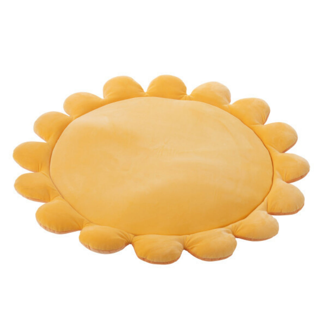 Speelmat Bloem Polyester Oranje/Geel J-Line