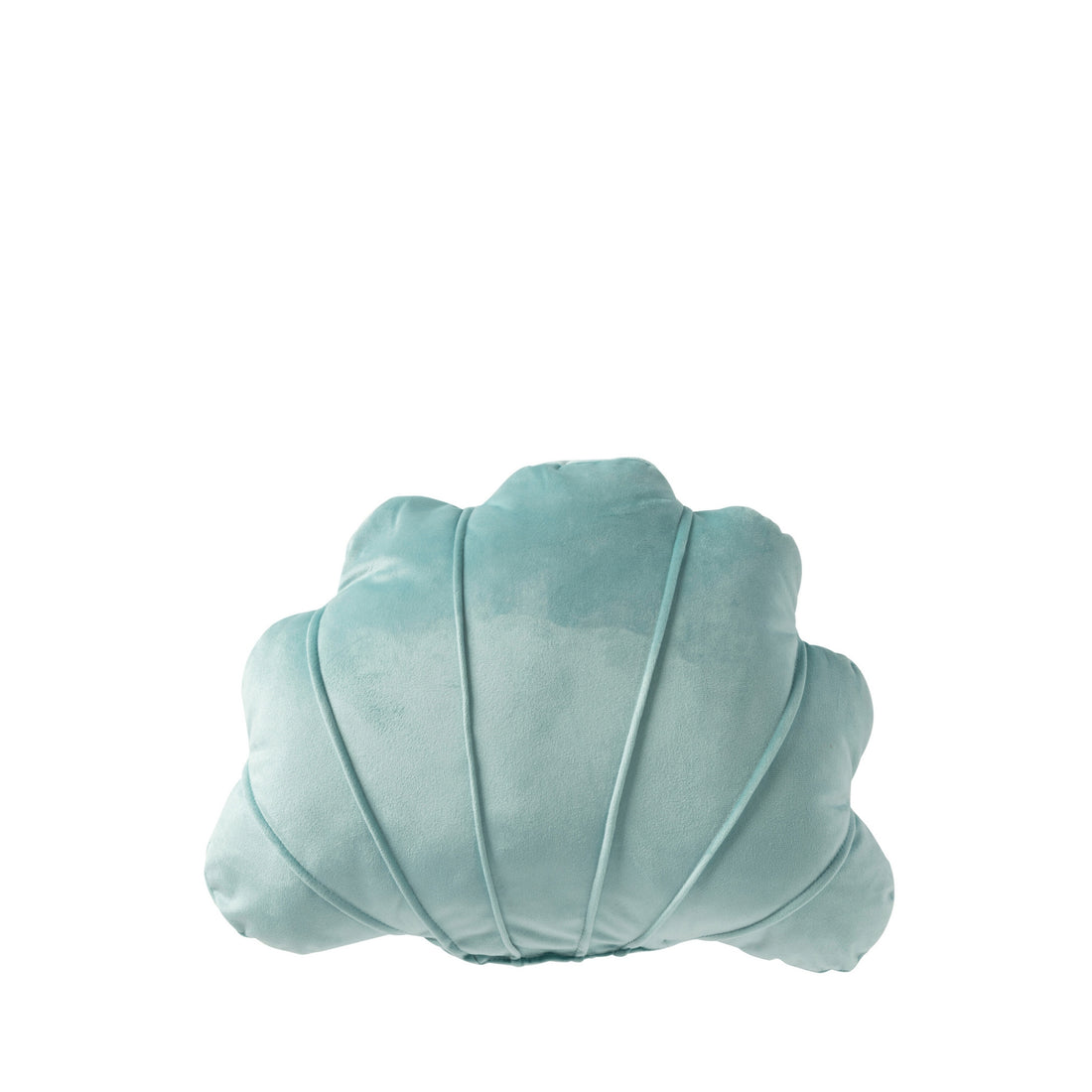 Kussen Schelp Polyester Turquoise J-Line
