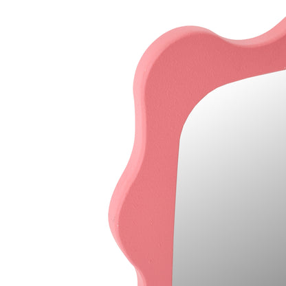 Wandspiegel Golf Mdf Donkerroze J-Line