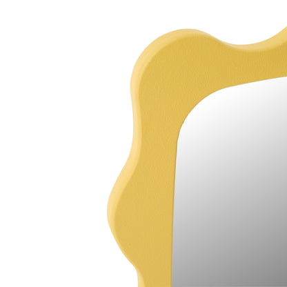 Wandspiegel Golf Mdf Geel J-Line