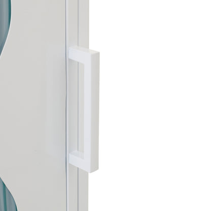 Kast Golf Ijzer/Glas Wit J-Line