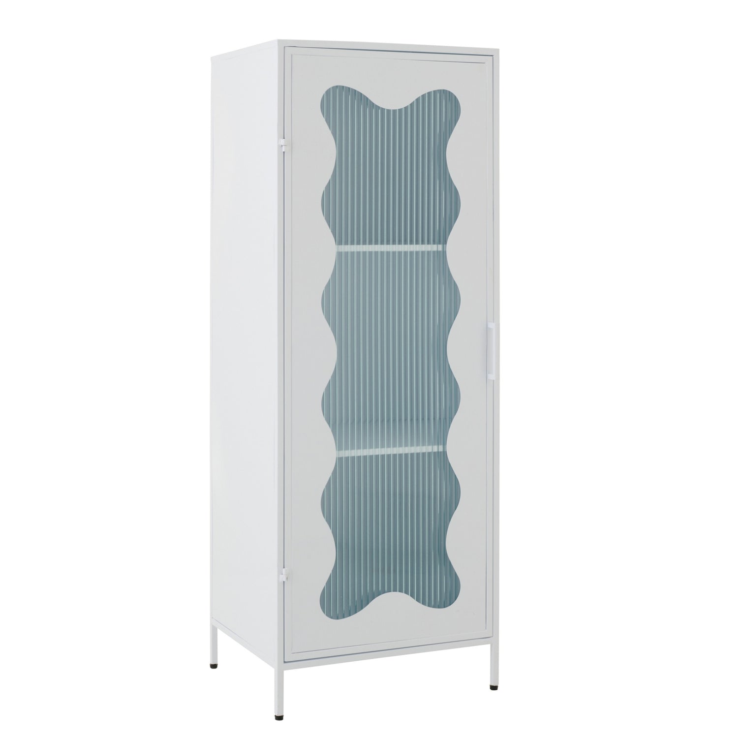 Kast Golf Ijzer/Glas Wit J-Line