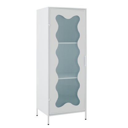 Kast Golf Ijzer/Glas Wit J-Line