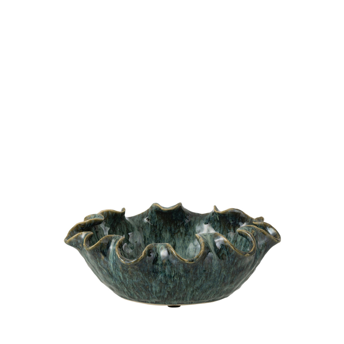 Decoratief Plateau Ronny Onregelmatig Klei Blauw J-Line