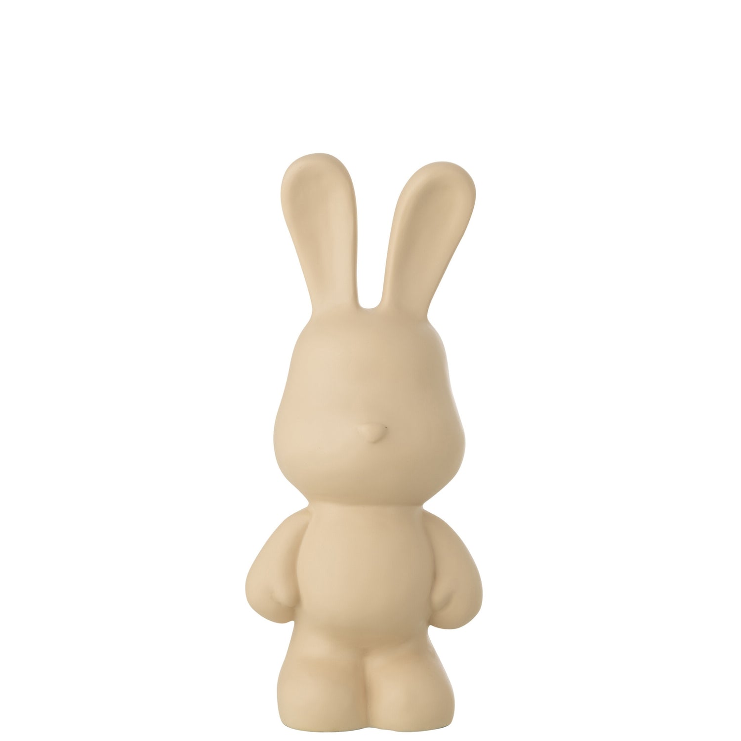 Konijn Fred Polyresin Beige Medium J-Line