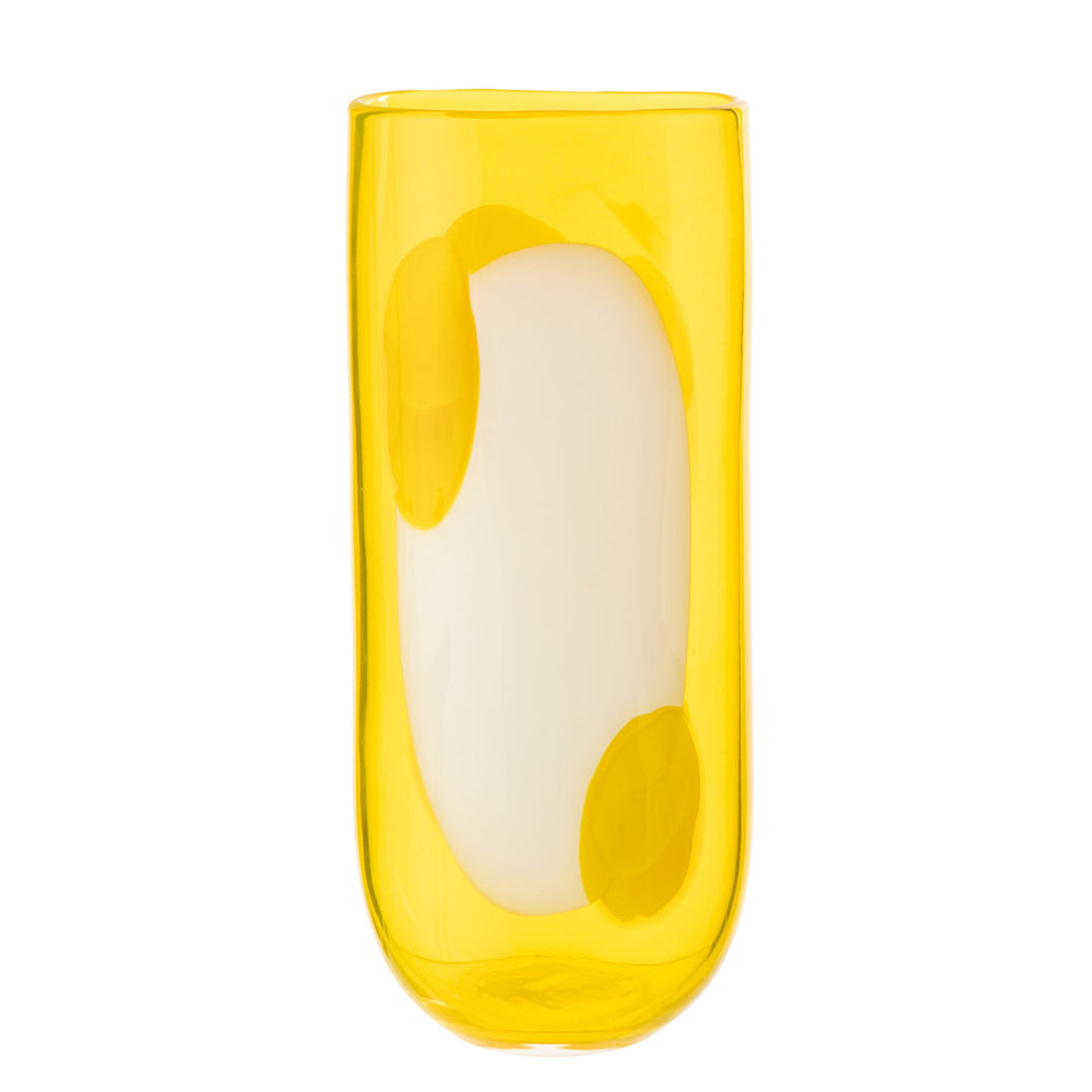 Vaas Mona Glas Transparant/Geel Large J-Line