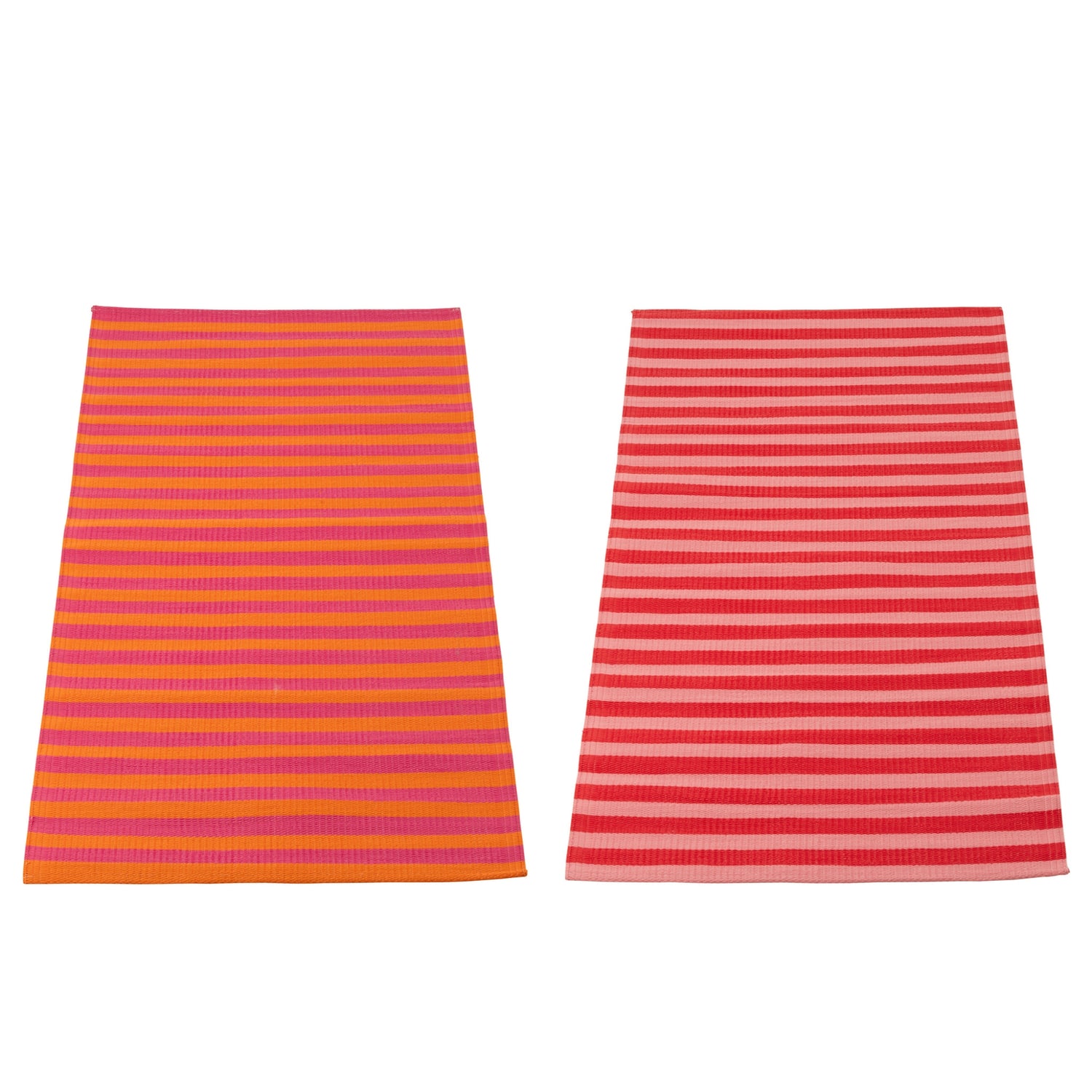 Strandmat Summer/Bisous Gestreept Polypropyleen Multi Assortiment Van 2 J-Line