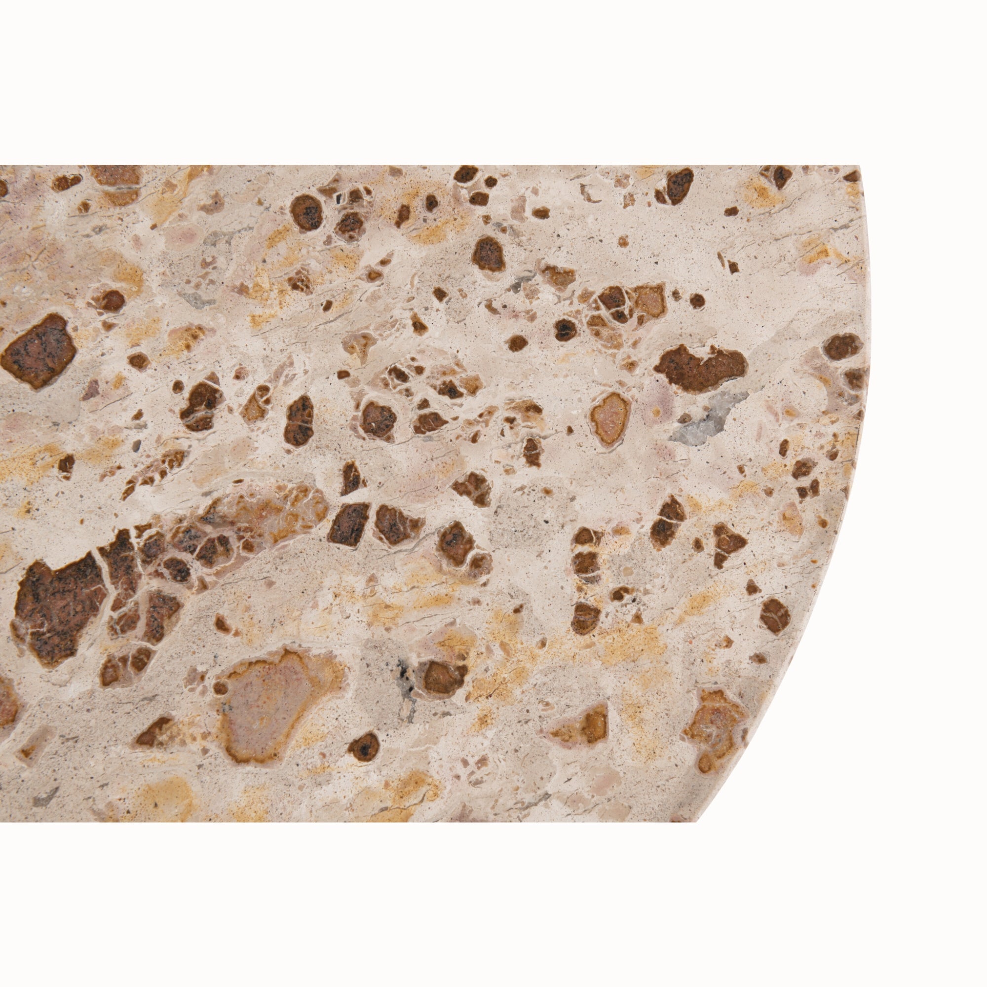 Bijzettafel Mathilde Marmer Naturel/Beige J-Line