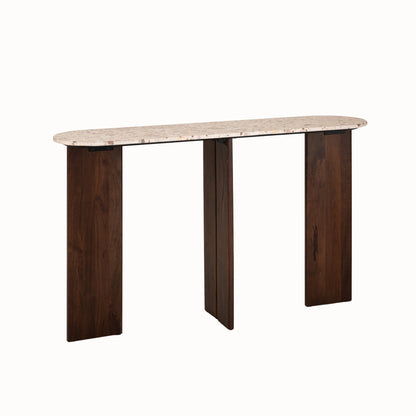 Sidetable Mathilde Marmer Naturel/Beige J-Line