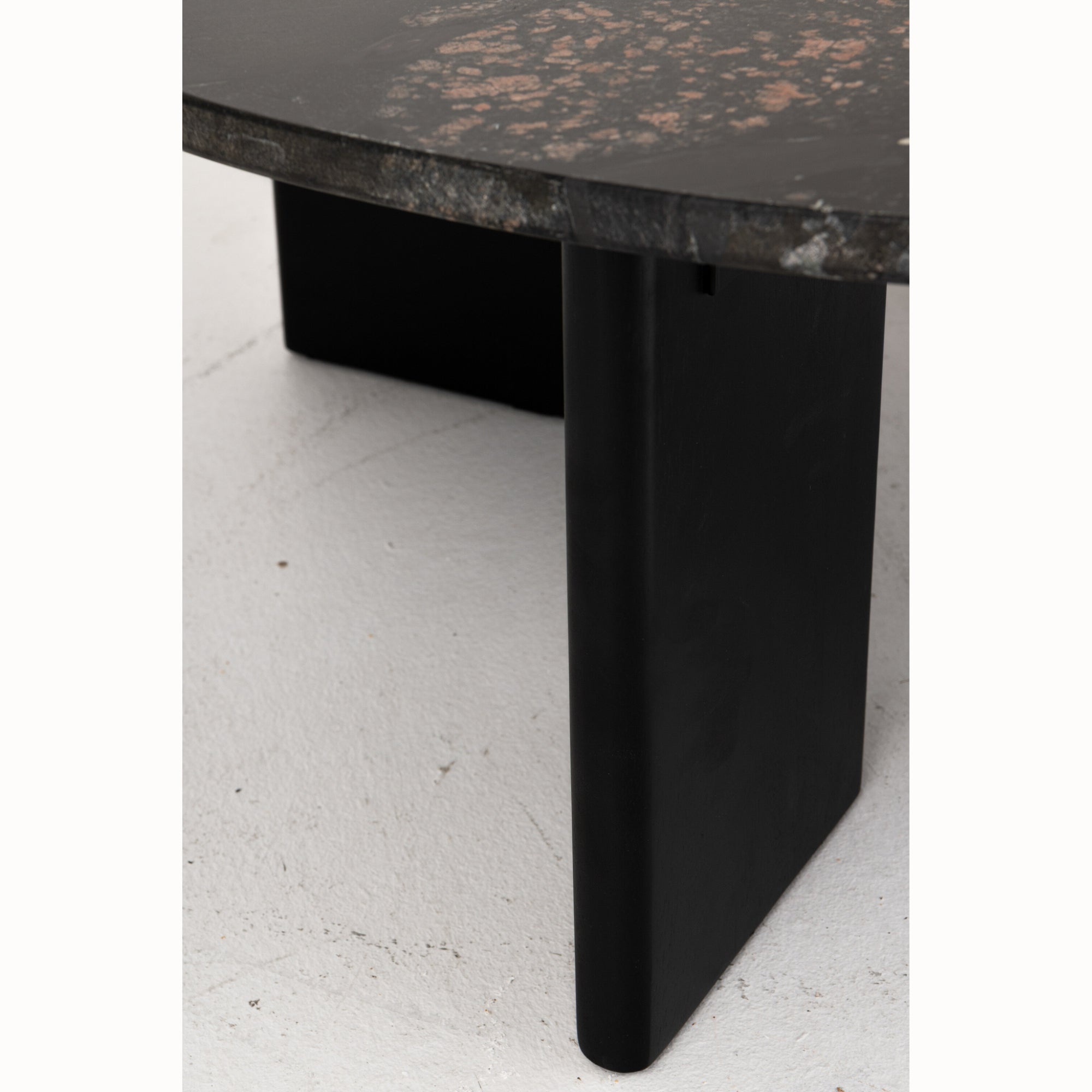 Salontafel Mathilde Marmer Zwart/Perzik J-Line
