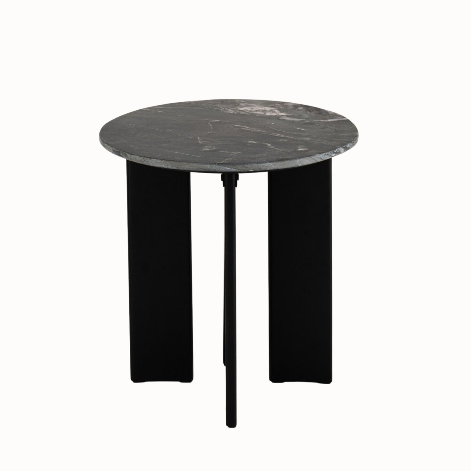Bijzettafel Mathilde Marmer Zwart J-Line