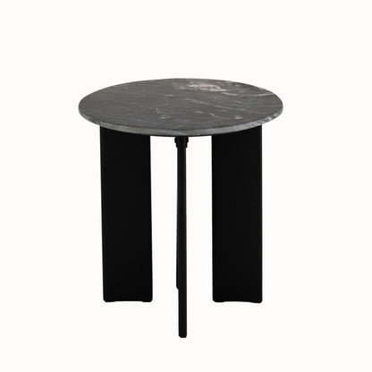 Bijzettafel Mathilde Marmer Zwart J-Line