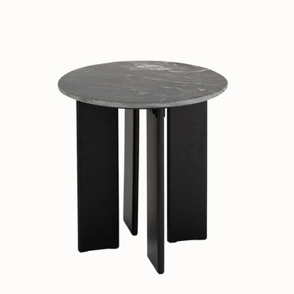 Bijzettafel Mathilde Marmer Zwart J-Line