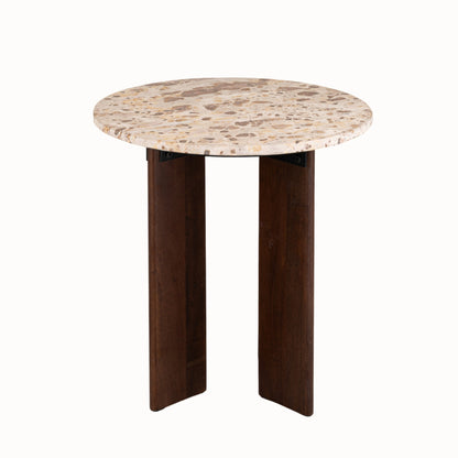 Bijzettafel Mathilde Marmer Naturel/Beige J-Line