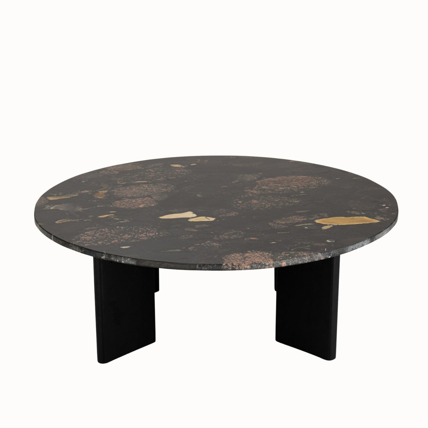 Salontafel Mathilde Marmer Zwart/Perzik J-Line