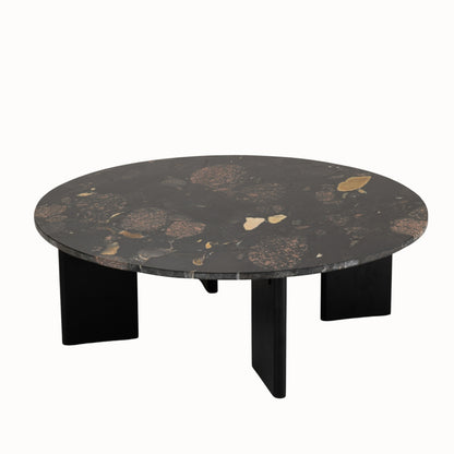 Salontafel Mathilde Marmer Zwart/Perzik J-Line