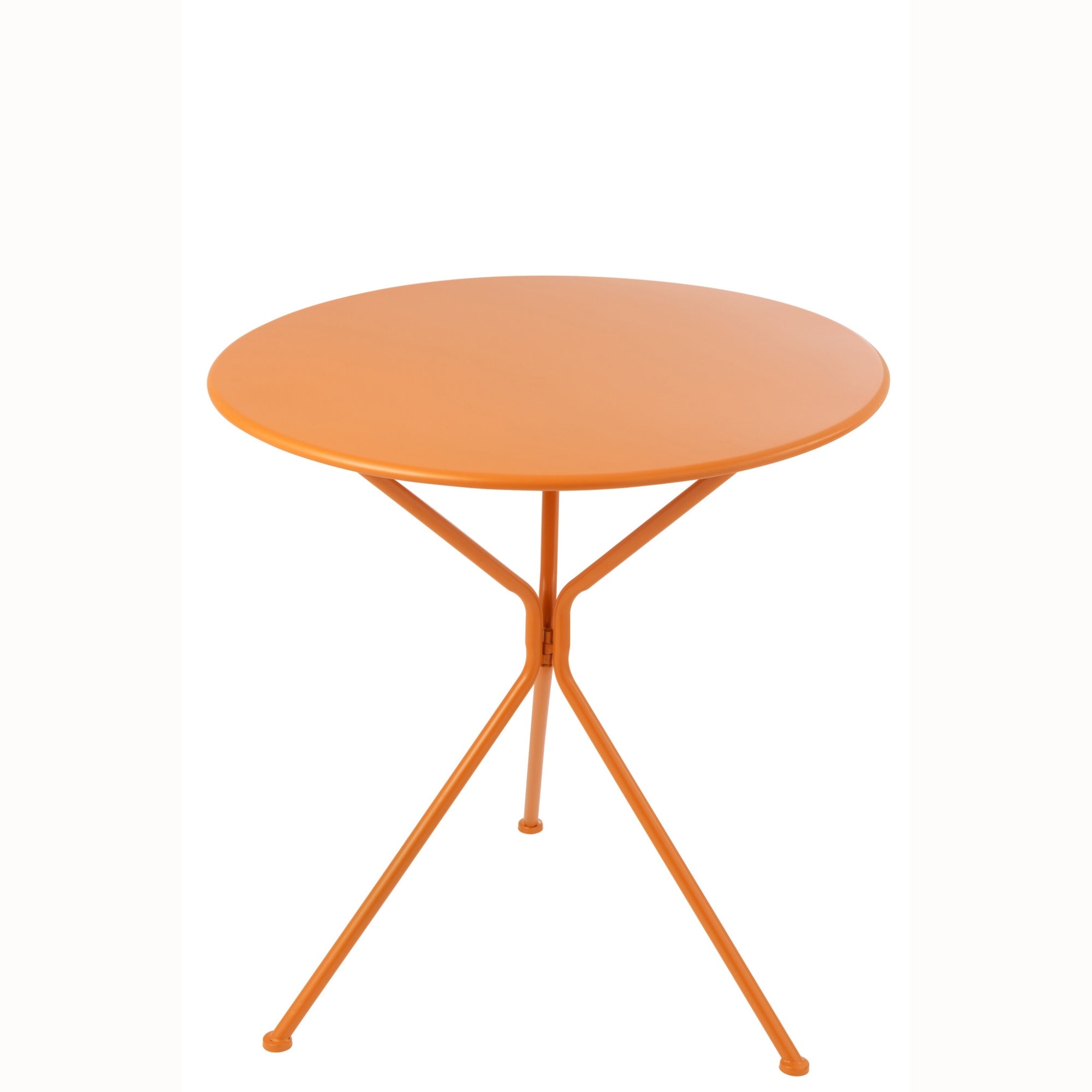 Tuintafel Tripod Rond Metaal Oranje Large J-Line