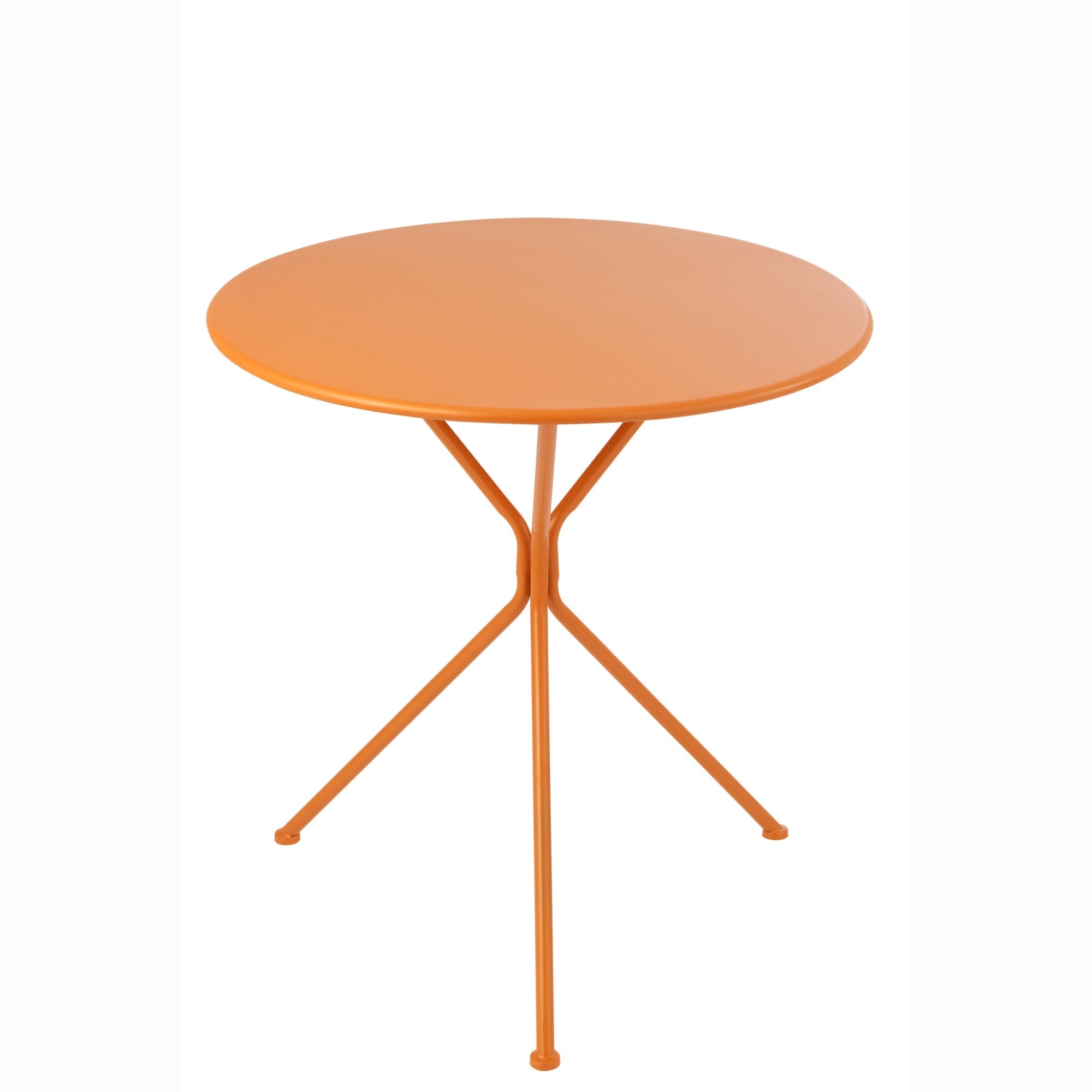 Tuintafel Tripod Rond Metaal Oranje Large J-Line