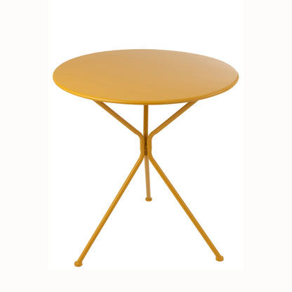 Tuintafel Tripod Rond Metaal Okergeel Large J-Line