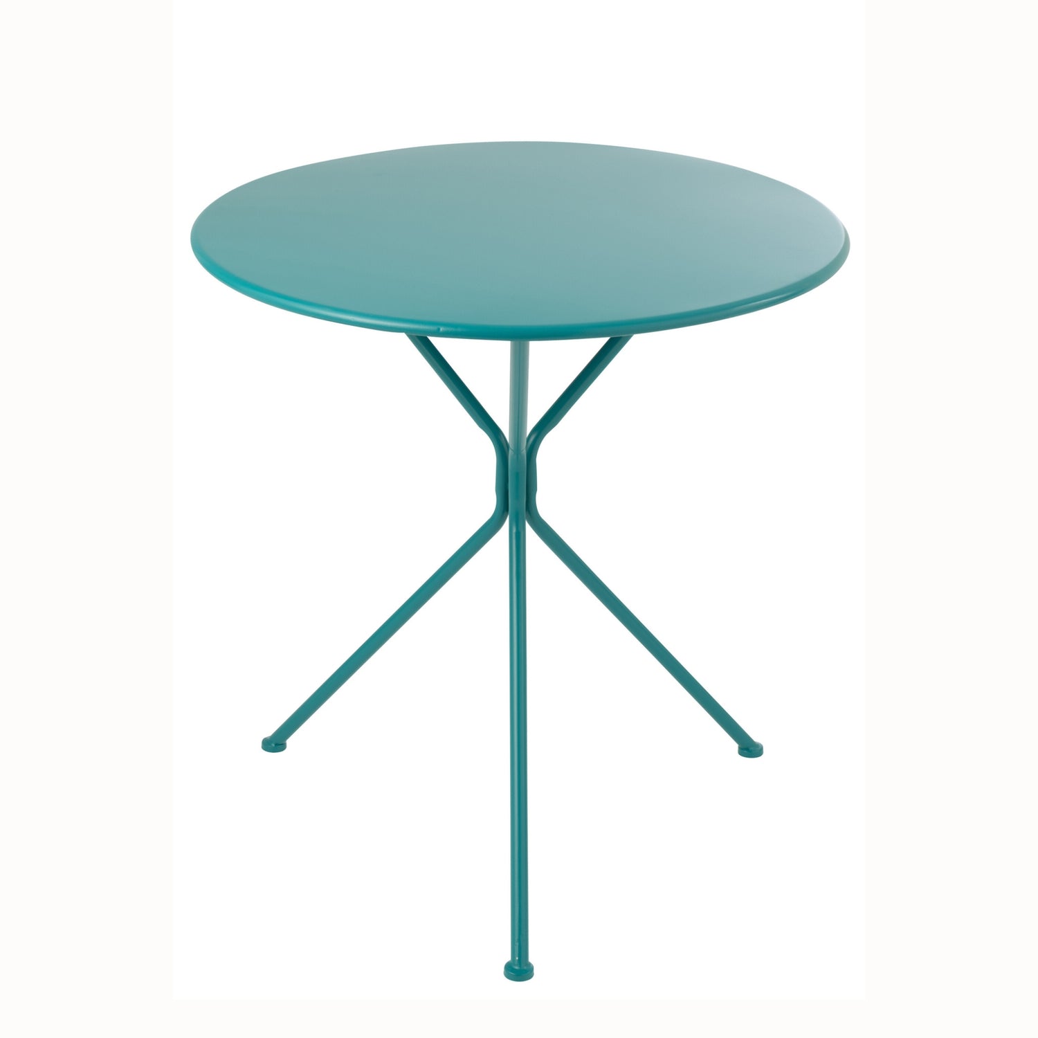Tuintafel Tripod Rond Metaal Turquoise Large J-Line