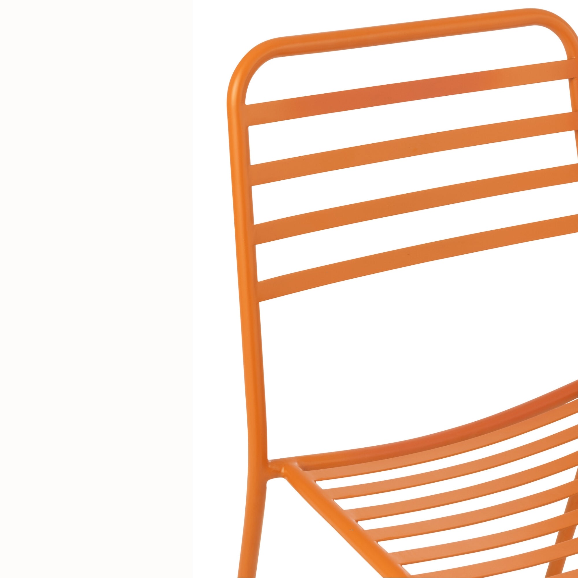 Tuinstoel Dedi Oranje Metaal J-Line