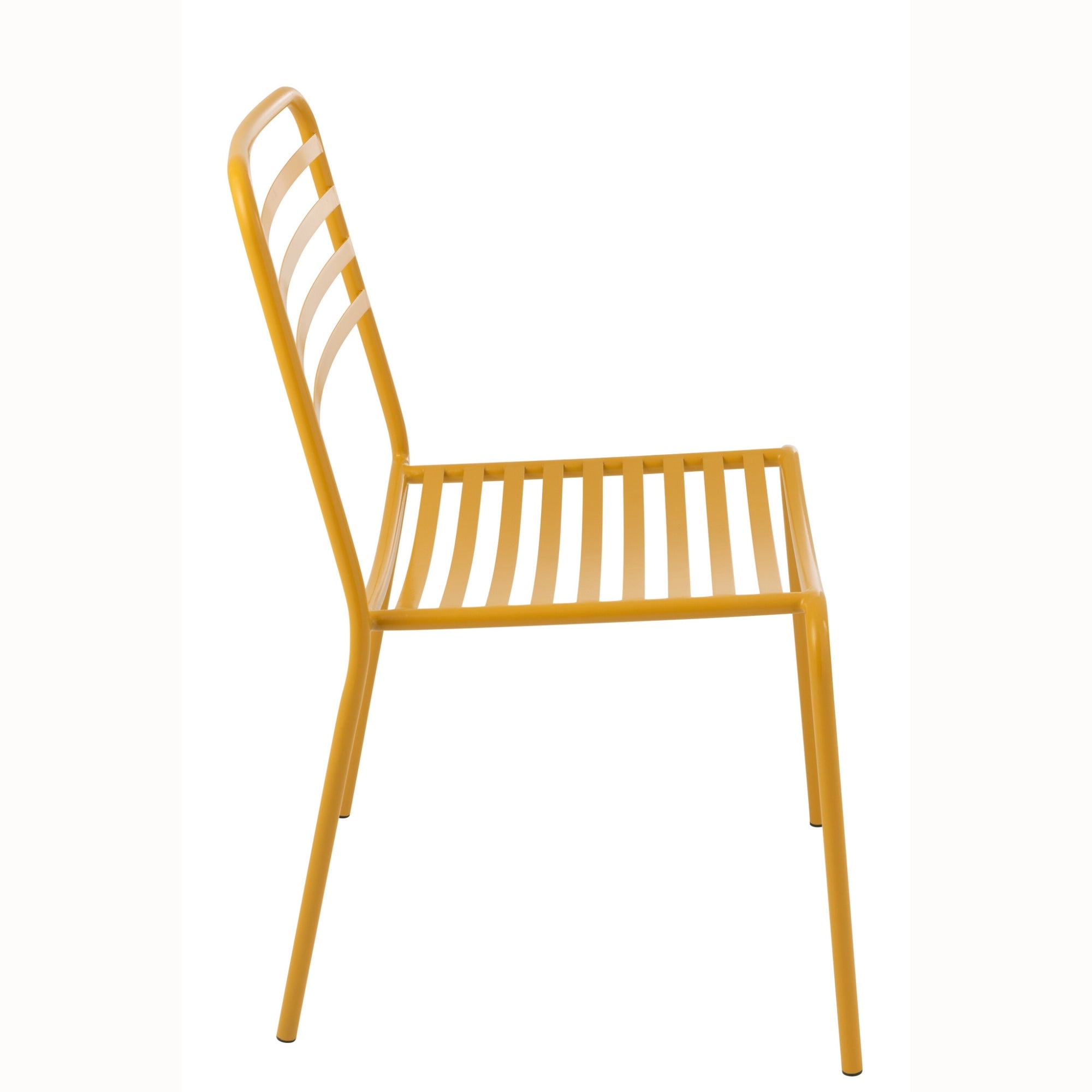 Tuinstoel Geel Metaal J-Line