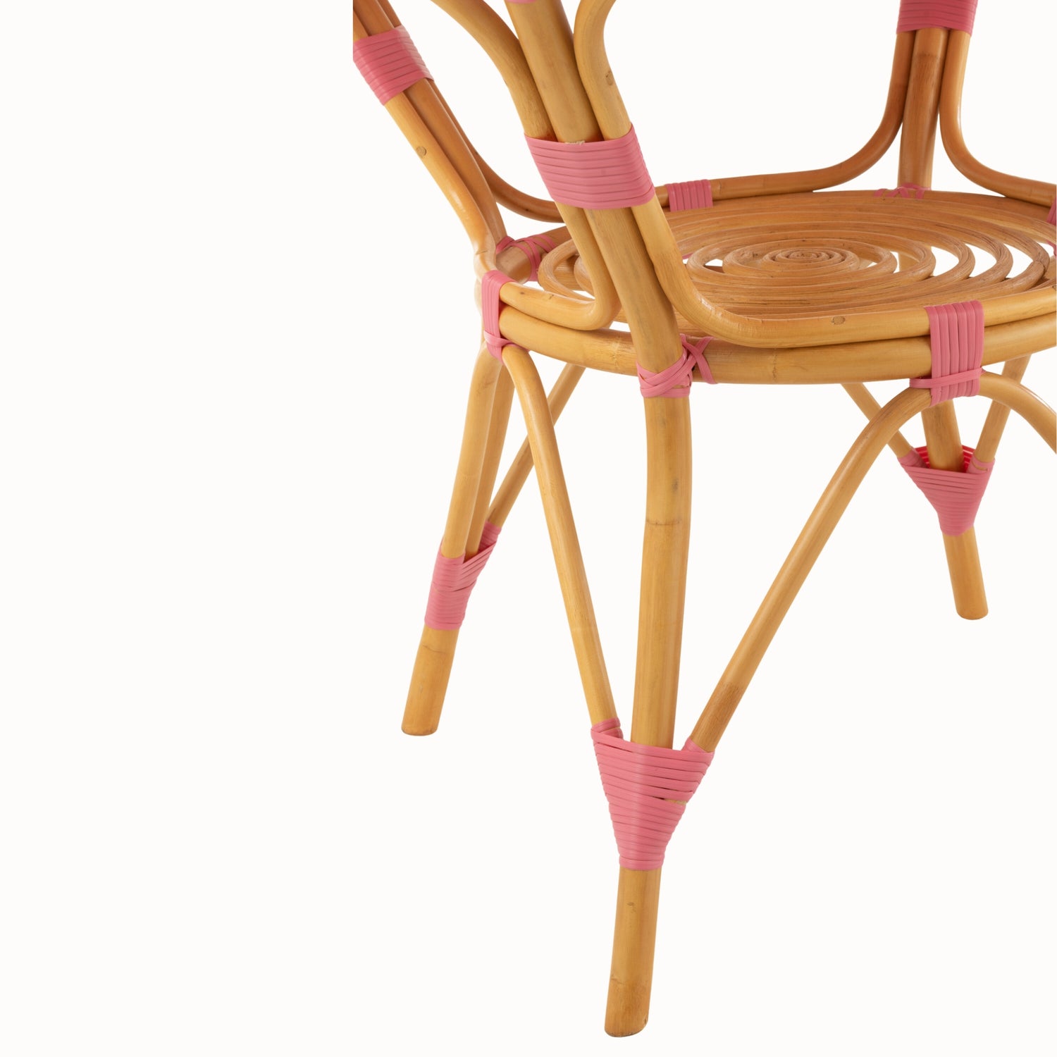 Eettafel Rotan Roze/Wit J-Line