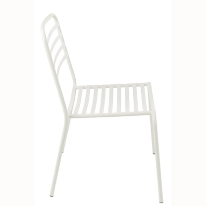 Tuinstoel Dedi Wit Metaal J-Line