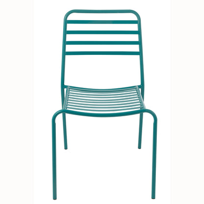 Tuinstoel Dedi Turquoise Metaal J-Line