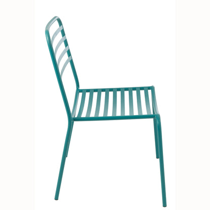 Tuinstoel Dedi Turquoise Metaal J-Line