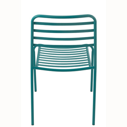 Tuinstoel Dedi Turquoise Metaal J-Line
