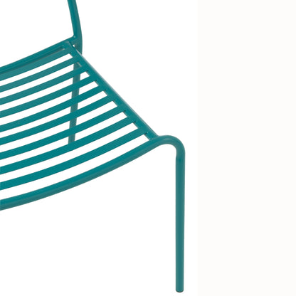 Tuinstoel Dedi Turquoise Metaal J-Line