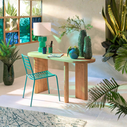 Tuinstoel Dedi Turquoise Metaal J-Line