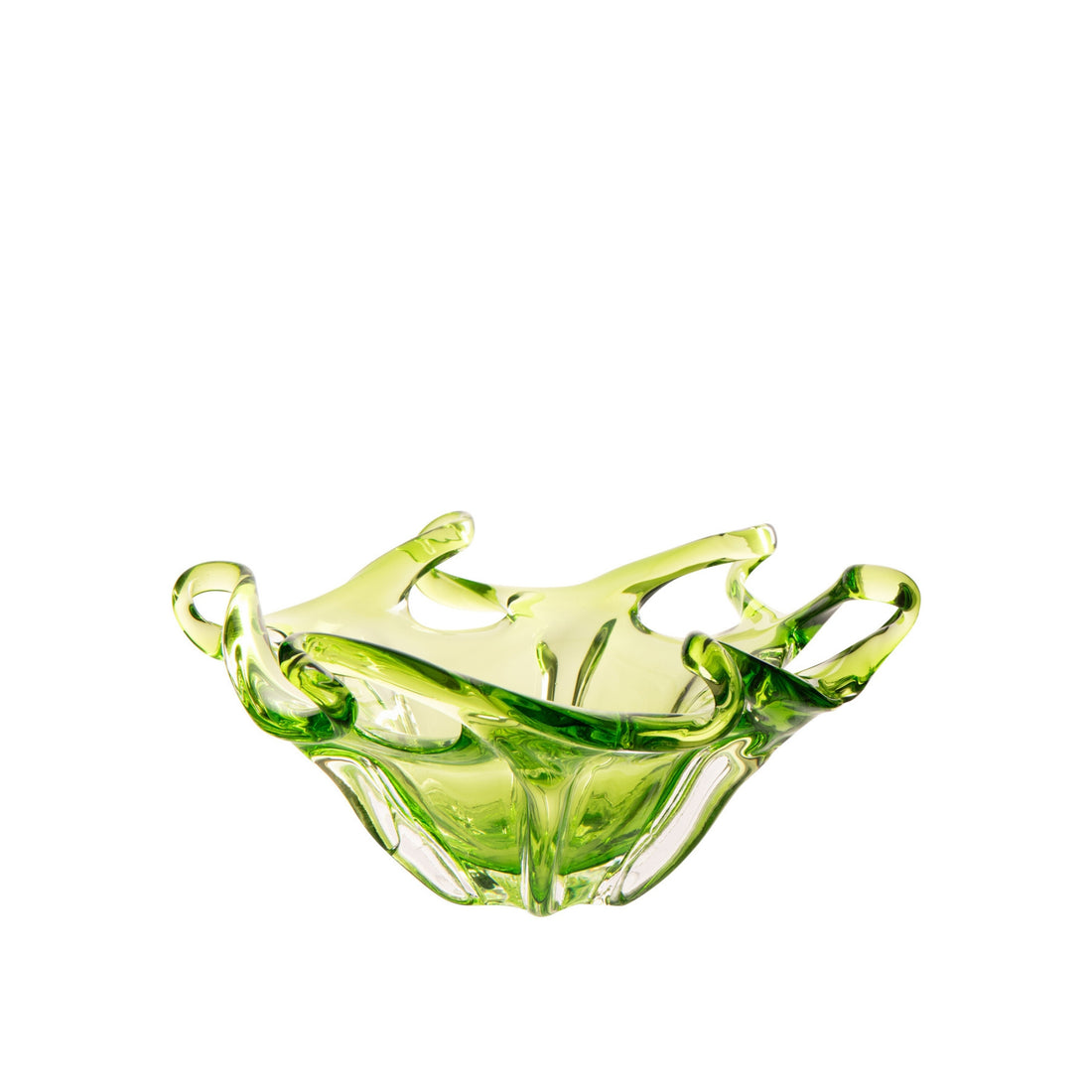 Decoratief Plateau Serena Glas Groen J-Line